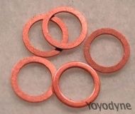06.2196.13 Copper Washer 10mm For Steel Banjo Brembo Racing